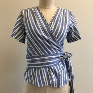 Max Mara Wrap Top